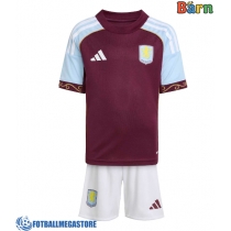 Fotballdrakt Barn Aston Villa Ian Maatsen #22 Hjemmedraktsett 2025-26 Kortermet (+ Korte bukser)